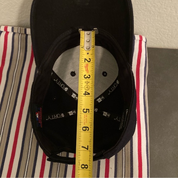 New York Yankees New Era 9 Forty Adult Dark Blue Hat - Picture 10 of 10